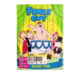 Family Guy Volume 4 DVD 2006 Seth MacFarlane Uncensored Special Features 3-Disc